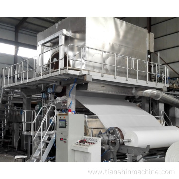 Wood Pulp Toilet Tissue Paper Making Machine